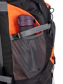 Plecak turystyczny Acra Adventure 41-60 l pomarańczowy i czerwony
