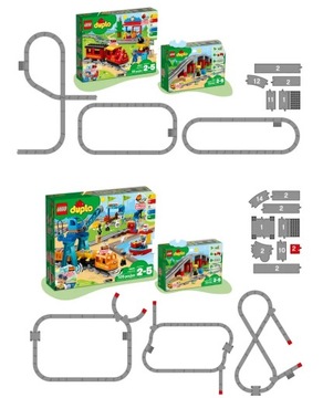 LEGO DUPLO 10872 Железнодорожные пути и виадук
