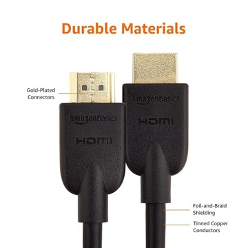 3 X AmazonBasics kabel HDMI 3 m Typu A (Standard)