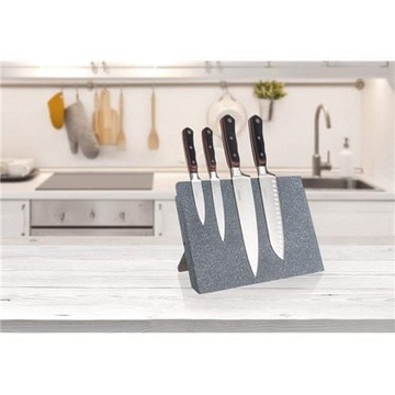 Магнитная доска для ножей МДФ 30 x 21,5 см Granite Grey