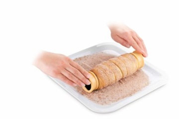 ЖЕСТЯНКА ДЛЯ ТОРТА TESCOMA TRDELNIK KURTOSZE KOŁACZ RURKA