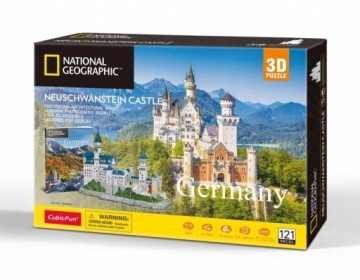 3D-пазл Замок Нойшванштайн National Geographic