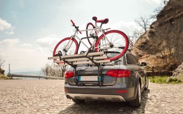 UCHWYT ROWEROWY BAGAŻNIK NA KLAPĘ 3 ROWERY STANDUP