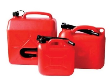 KANISTER NA PALIWO BENZYNĘ OLEJ BANIAK ZBIORNIK DO PALIWA 5L Z LEJKIEM