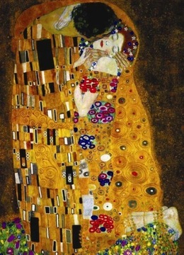 Пазл 1000 деталей. «Поцелуй», Климт