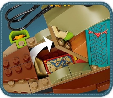 LEGO 43185 ПРИНЦЕССА ДИСНЕЙ Лодзь БУНА (март 2021 г.)