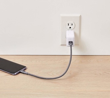 Amazon USB-C USB-A Кабель USB 3.1 длиной 0,3 м в оплетке