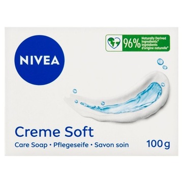 NIVEA Creme Soft Kremowe Mydlo w Kostce 100g kostka