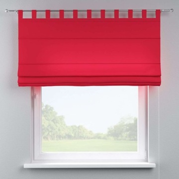 Римская штора Decoria Verona красная 100х170