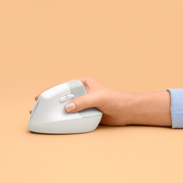 Мышь LOGITECH Lift Mouse для Mac, белая