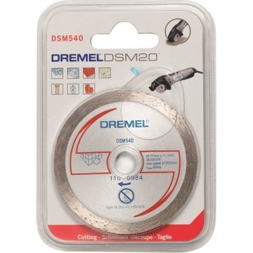 B2 DREMEL DSM20 diamentowa tarcza tnąca do płytek