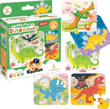 Пазл 45 деталей. ЧуЧзу. Я устраиваю. Динозавры