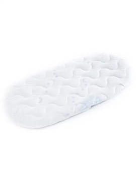 МАТРАС ДЛЯ КОЛЯСКИ БЕЛЫЙ 75×35 СМ - СТЕГАНЫЙ