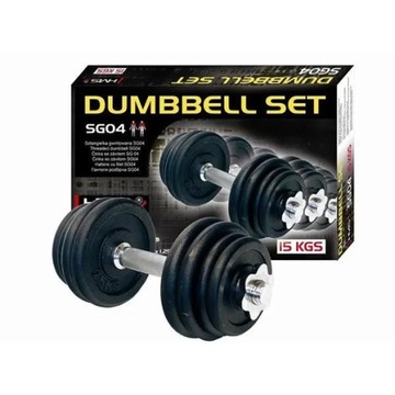 Гантель регулируемая 15 кг SG04 HMS