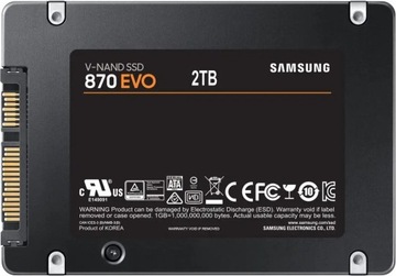 Dysk SAMSUNG 870 Evo 2TB SSD