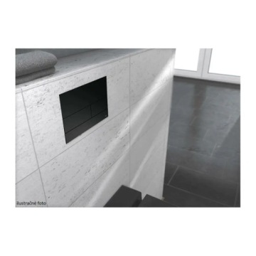 Смыв унитаза FLUSH BUTTON для унитаза Tece Square белый/белое стекло