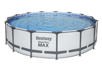 Basen stelażowy okrągły Bestway 457x107 cm 56488 STELAŻ I NIECKA wys gratis