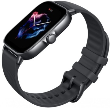 Amazfit GTS 3 GPS ЧСС для сна SpO2 Графитовый черный