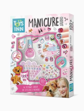 Манікюр студія PETS лак типси кристалики BOX