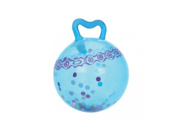 М'яч для стрибків B.Toys Hop'n Glow синя зі світними кульками