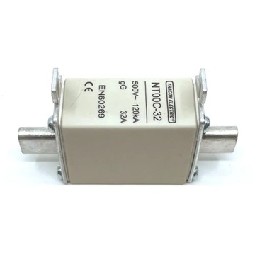 Ножевой предохранитель NT00C 32A 500V gG