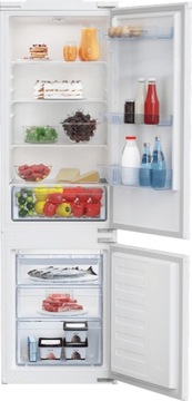 Lodówka do zabudowy BEKO BCSA285K4SN Led MinFrost EasyPull 177.5cm 271L