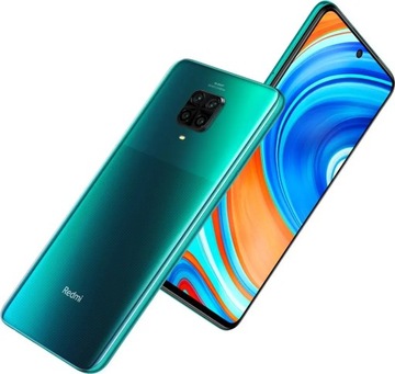 Powystawowy Smartfon Xiaomi Redmi Note 9 Pro 6 GB / 128 GB 4G (LTE) zielony
