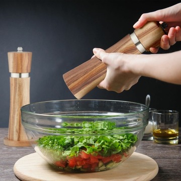 RELAXDAYS РУКОВОДСТВО МЕЛЬНИЦА ДЛЯ ПЕРЦА И СОЛИ НАБОР ДЕРЕВЯННЫХ МЕЛЬНИЦ