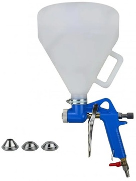 Покрасочный пистолет с пластиковым баком G01114