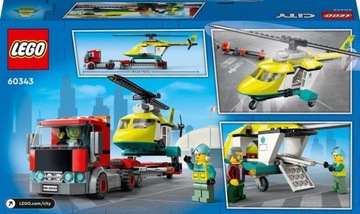 LEGO CITY 60343 Эвакуатор Вертолет TIR