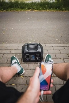 Powerbank CROSSIO 186000 мАч черный