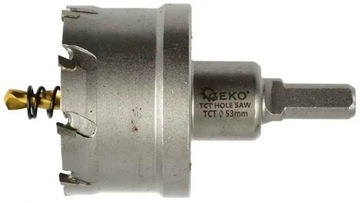 Kpl. otwornic widiowych do metalu z wiertłem tytanowym 10szt. 16-53mm G402