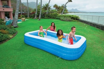 Семейный надувной садовый бассейн Intex 58484