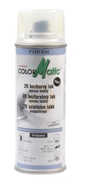 Lakier Akrylowy Bezbarwny 2K Połysk + Utwardzacz MOTIP ColorMatic 200ml
