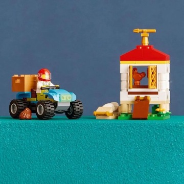 Кубики LEGO City (60344) Курятник на ферме
