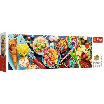 Puzzle 1000 elementów. Słodkie przysmaki, panorama
