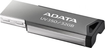 ADATA UV350 32 ГБ, USB 3.1, серебристый