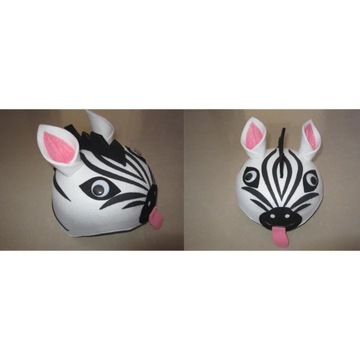 ШАПКА ЗЕБРА, НАРЯДЫ БЕЛОГО И ЧЕРНОГО ЗЕБРЫ