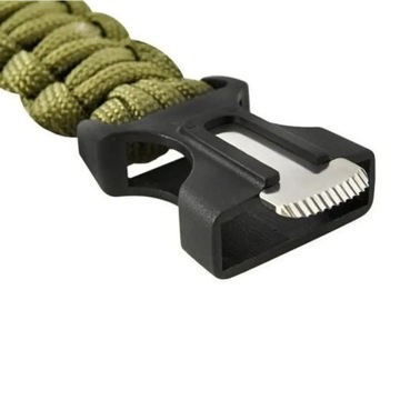 Набор браслетов выживания 5 в 1, повязка на голову, компас, нож для розжига огня, веревка из паракорда