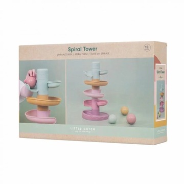 Little Dutch COULODROME Spiral TOWER Розовый 10м+
