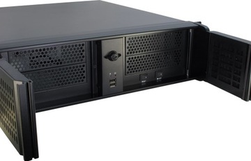 Inter-Tech 3U 3098-S, 19-дюймовая стойка Servergehäuse - черный