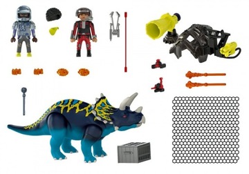 PLAYMOBIL 70627 DINO RISE TRICERATOPS: СПОР НАД ЛЕГЕНДАРНЫМИ КАМНЯМИ
