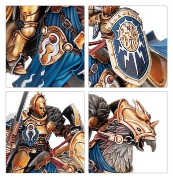 Stormcast Eternals-Knight-Judicator с грифами
