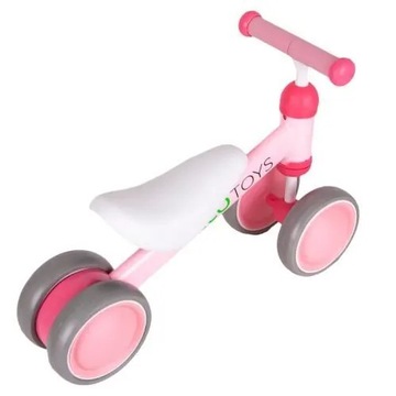 ROWEREK BIEGOWY DLA DZIECI MINI ROWER RÓŻOWY