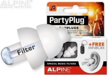 Беруши ALPINE Party Plug 2021 (белые)