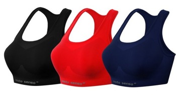 [Sesto Senso] Бесшовный СПОРТИВНЫЙ ТОП для бега Sesto Senso *L/XL