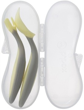 PIERWSZE SZTUĆCE DLA NIEMOWLĄT BANANA SPLIT B.BOX