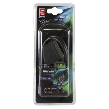 Кабель AV SCART-SCART, 1м / SB2001