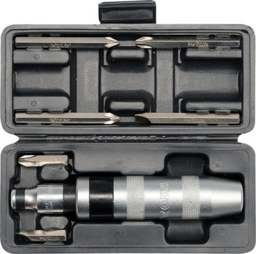WKRĘTAK UDAROWY CR-V + 6 BITÓW YT-2802 YATO