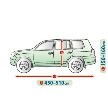 Брезентовый чехол Kegel-Błażusiak Mobile Garage XL SUV/внедорожник + сумка